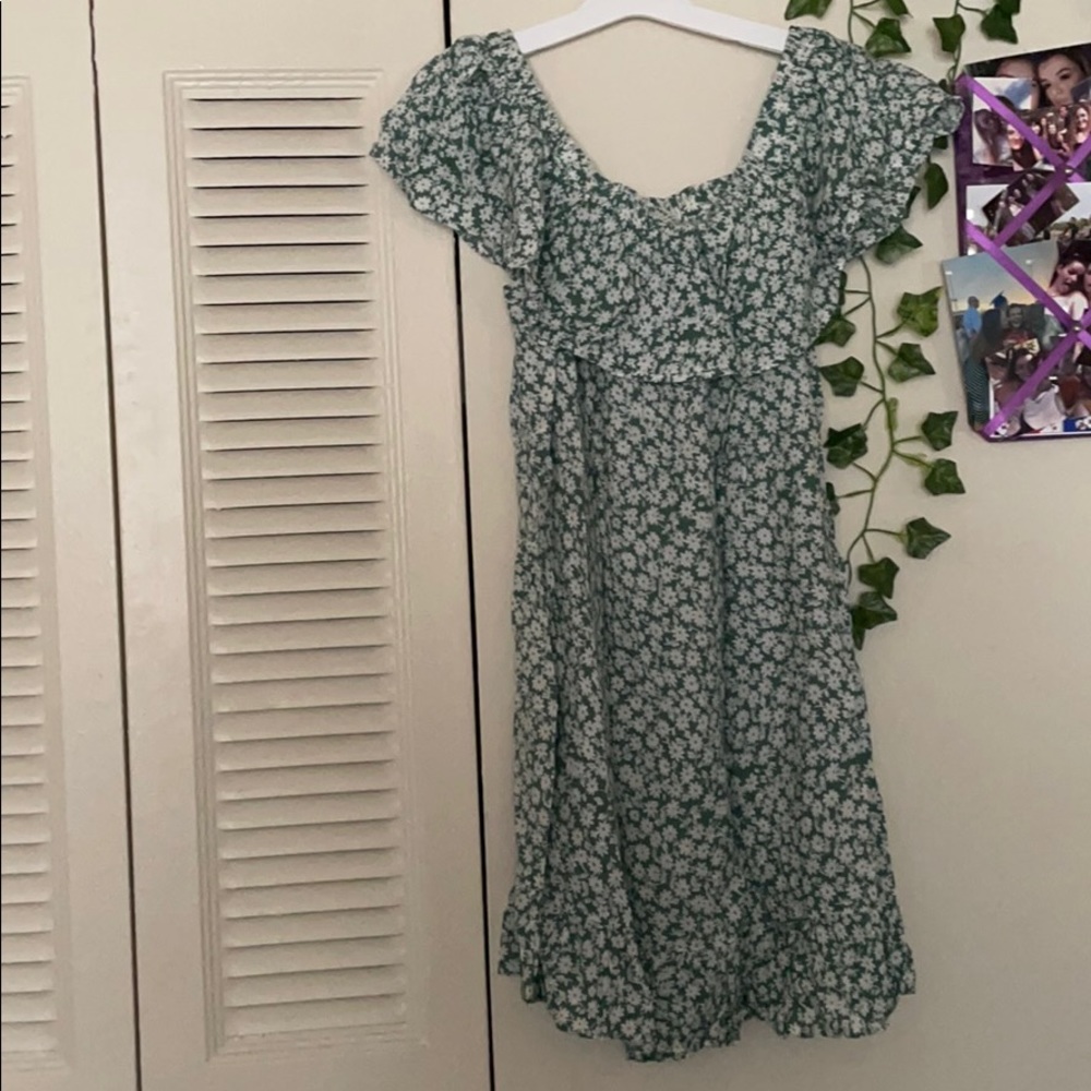 Off the shoulder dress